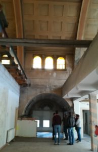 Freigelegtes Gewölbe in St. Josef
